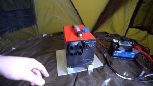 ПЕРЕНОСНОЙ ДИЗЕЛЬНЫЙ НАГРЕВАТЕЛЬ ВЕБАСТО. Тест в Палатке.