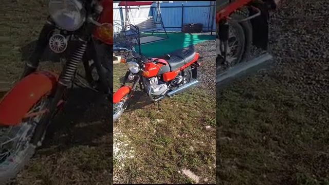 Мотоцикл JAWA после полной реставрации смотреть онлайн