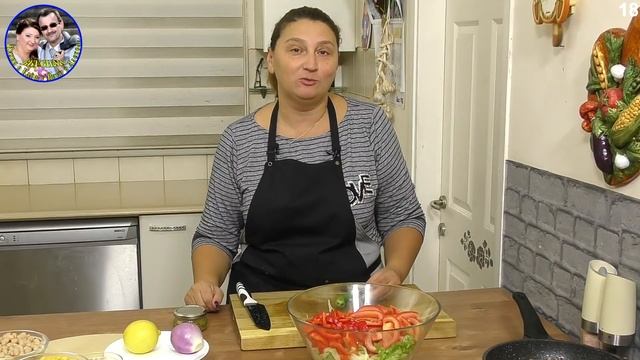 Мясной салат-закуска, на праздничный стол. От Кухня в Кайф. смотреть онлайн