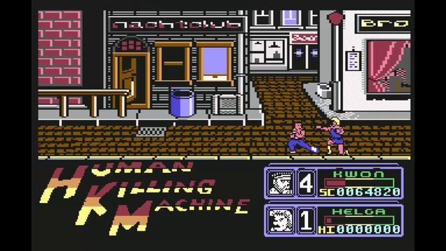 Game of the 2118 HKM - Human Killing Machine (ヒューマン・キリング・マシーン) US Gold 1989 смотреть онлайн