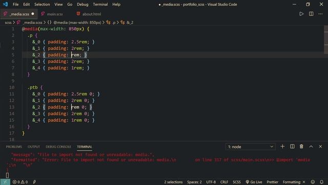[#11] Ajout des medias queries pour la partie responsive | On construit un portfolio avec SASS смотреть онлайн