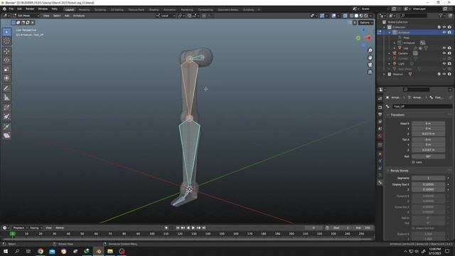 Display Bone Names | Blender Rigging Tutorial смотреть онлайн