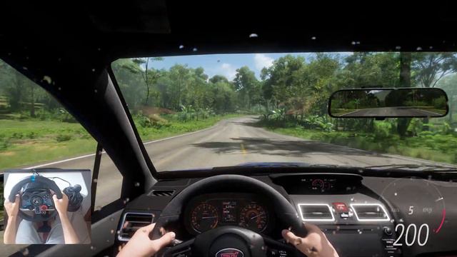 STI S209 2019 Subaru - Forza Horizon 5 | Freeroam | Logitech g29 Gameplay смотреть онлайн