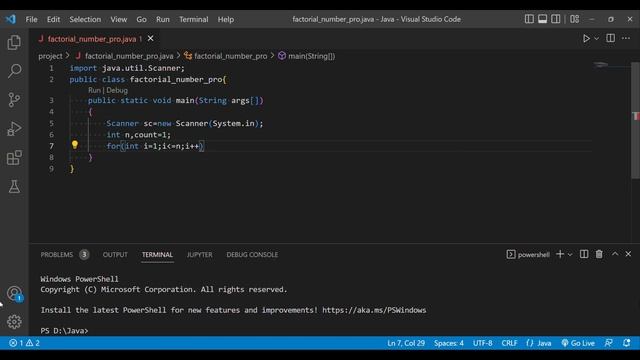 factorial of a number by taking input from user in java. How to find factorial of a number in java смотреть онлайн