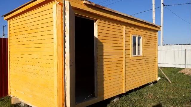 Бытовки от компании "Мосхозблок" смотреть онлайн