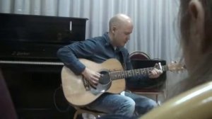 Встреча на Эльбе. Фингерстайл.