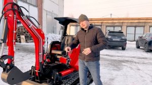 Обзор обновленного гусеничного экскаватора RED RBZ-12