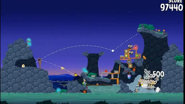 Mighty Eagle 100% Angry Birds Rio Rocket Rumble 14 Прохождение Могучий Орёл 100% смотреть онлайн
