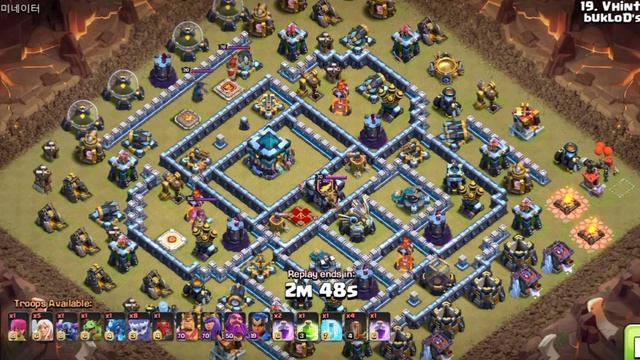 YETTI/BOWLER th13 strategy attack! смотреть онлайн