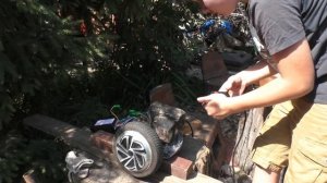 #самоделки  #motorwheels #гироборд   как запустить  мотор колесо от гироборда