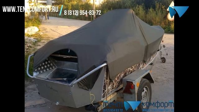 Wellboat-42. Ходовой тент «Рубка» смотреть онлайн