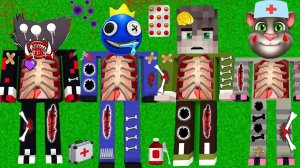 ВСЕ СЕРИИ НОВЫЕ ПЕРСОНАЖИ ЗАБОЛЕЛИ И ИМ СРОЧНО ТРЕБУЕТСЯ ОПЕРАЦИЯ В МАЙНКРАФТ