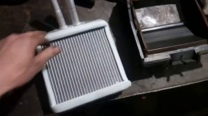 замена радиатора печки Ланос (сенс)