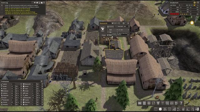 Обучение Banished. Часть 4.Уголь. Железо. Рыбалка смотреть онлайн
