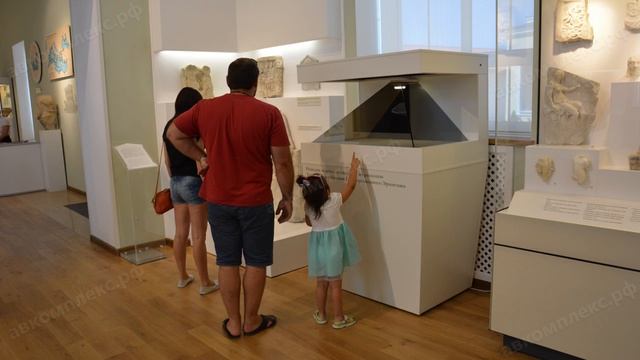 3D оборудование для Античной экспозиции музея-заповедника «Херсонес Таврический» смотреть онлайн