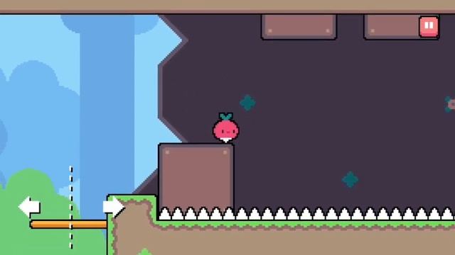 Dadish. World one. Level 9. Walkthrough with Star. смотреть онлайн