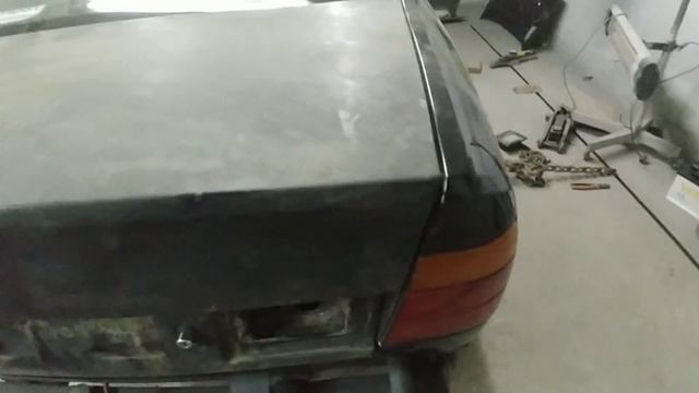 BMW E-34 ремонт заднього крила смотреть онлайн