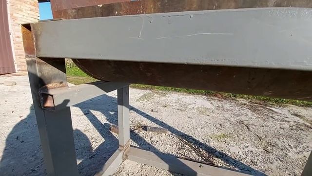 Большая бетономешалка своими руками. смотреть онлайн