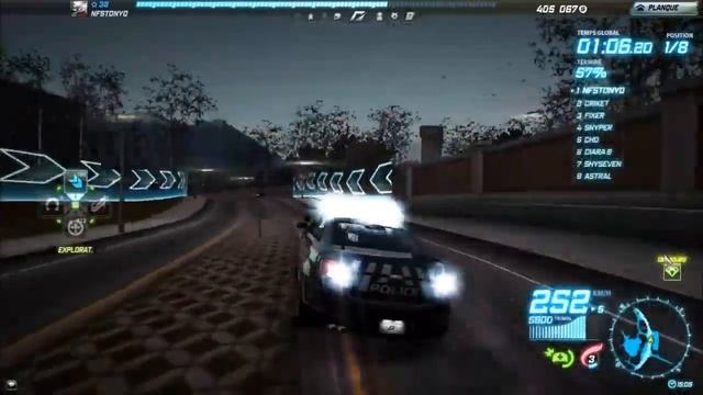 Need For Speed World - HWY 99 & State en Ford Police Interceptor смотреть онлайн