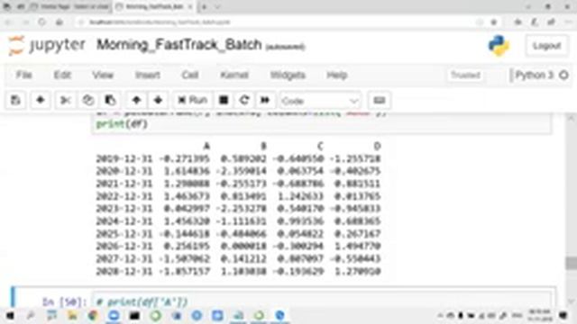 05 Indexing & Slicing on DataFrame 2 смотреть онлайн
