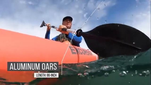Intex Excursion Pro Kayak, Professional Series Inflatable Fishing Kayak, K2: 2-Person Red Review смотреть онлайн