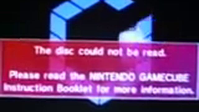 Game cube not read the disc - problem смотреть онлайн