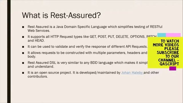 Rest Assured Tutorial - What is Rest Assured? смотреть онлайн