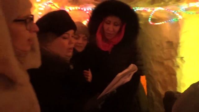 Пангоды Храм Рождества Христова  Рождественский сочельник Крестный ход Салют Открытие Вертеп 6.01.1