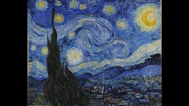 Vincent van Gogh - The Starry Night (1889) смотреть онлайн