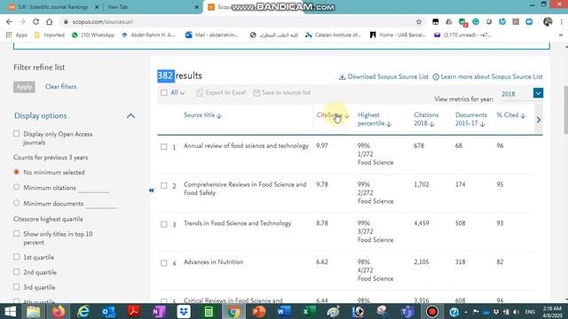 Scopus journal ranking and quartile | Arabic commentary смотреть онлайн