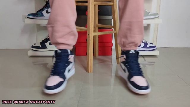 AIR JORDAN 1 HIGH ATMOSPHERE - BUBBLEGUM | ON-FEET REVIEW смотреть онлайн