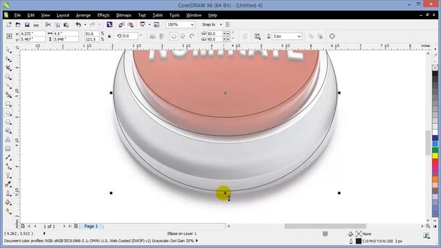 Fixing a low resolution image in CorelDraw смотреть онлайн