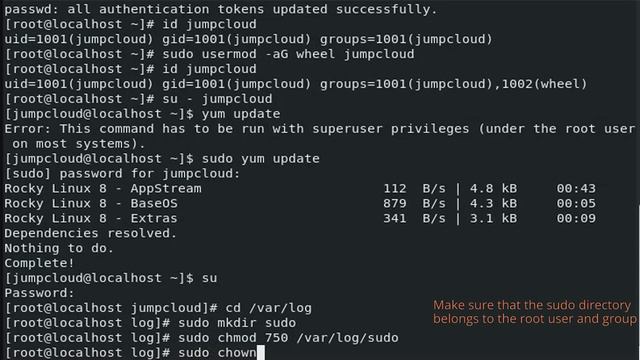 How to Create Sudo Users for Rocky Linux смотреть онлайн