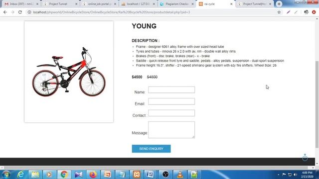 online bicycle shopping project in php with source code documentation смотреть онлайн