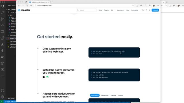 Vite, Ionic React Mobile Device Deployment Tutorial смотреть онлайн