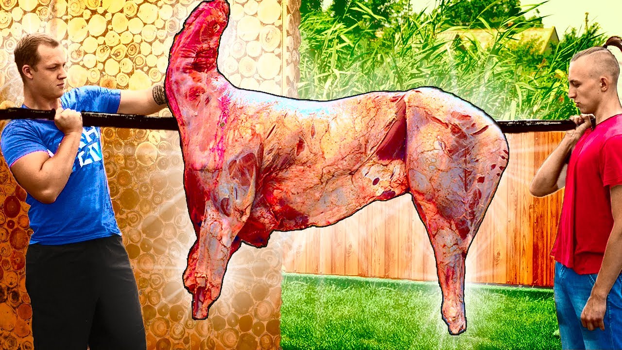 ПРИГОТОВИЛИ ОГРОМНОГО ОЛЕНЯ ВЕСОМ 95 КИЛОГРАММ смотреть онлайн