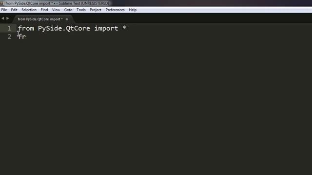 GUI Application with PySide смотреть онлайн