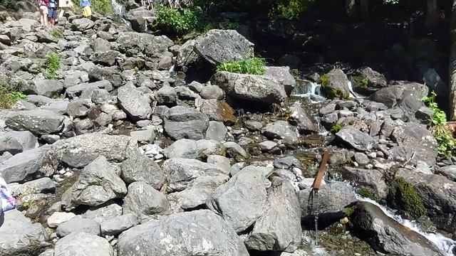 Молочный водопад в Абхазии. Дорога на озеро Рица смотреть онлайн