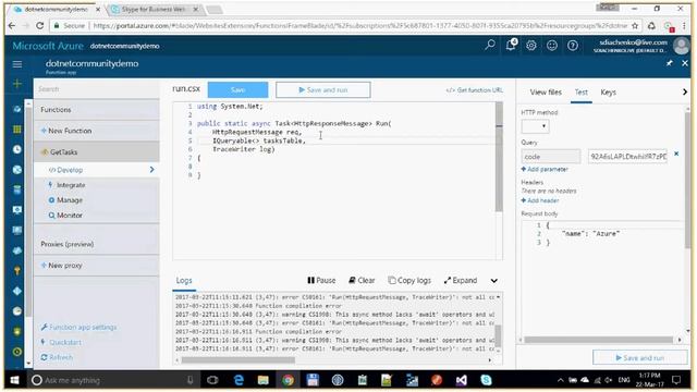 Serverless .NET - Chapter 1: Azure by Sergii Diachenko (Rus) смотреть онлайн