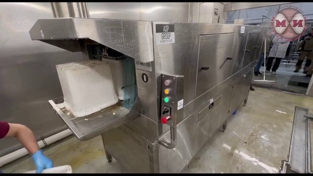 МАШИНА МОЙКИ ЯЩИКОВ (ОБОРОТНОЙ ТАРЫ) ASP-MMOT-600