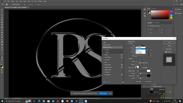Realistic Metal Effect in Photoshop - 2023 смотреть онлайн
