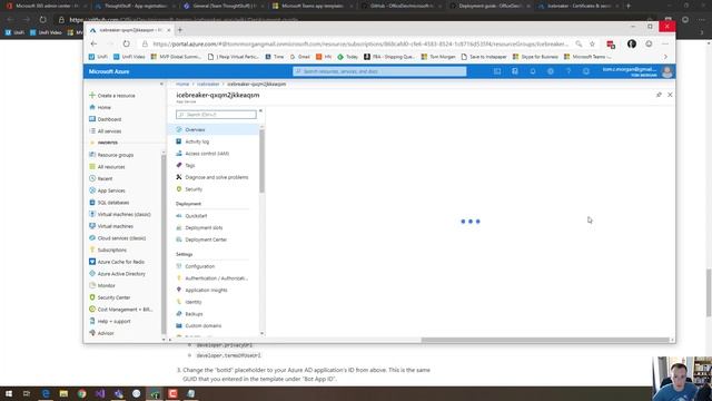 Microsoft Teams - Icebreaker App Template Setup Walk Through смотреть онлайн