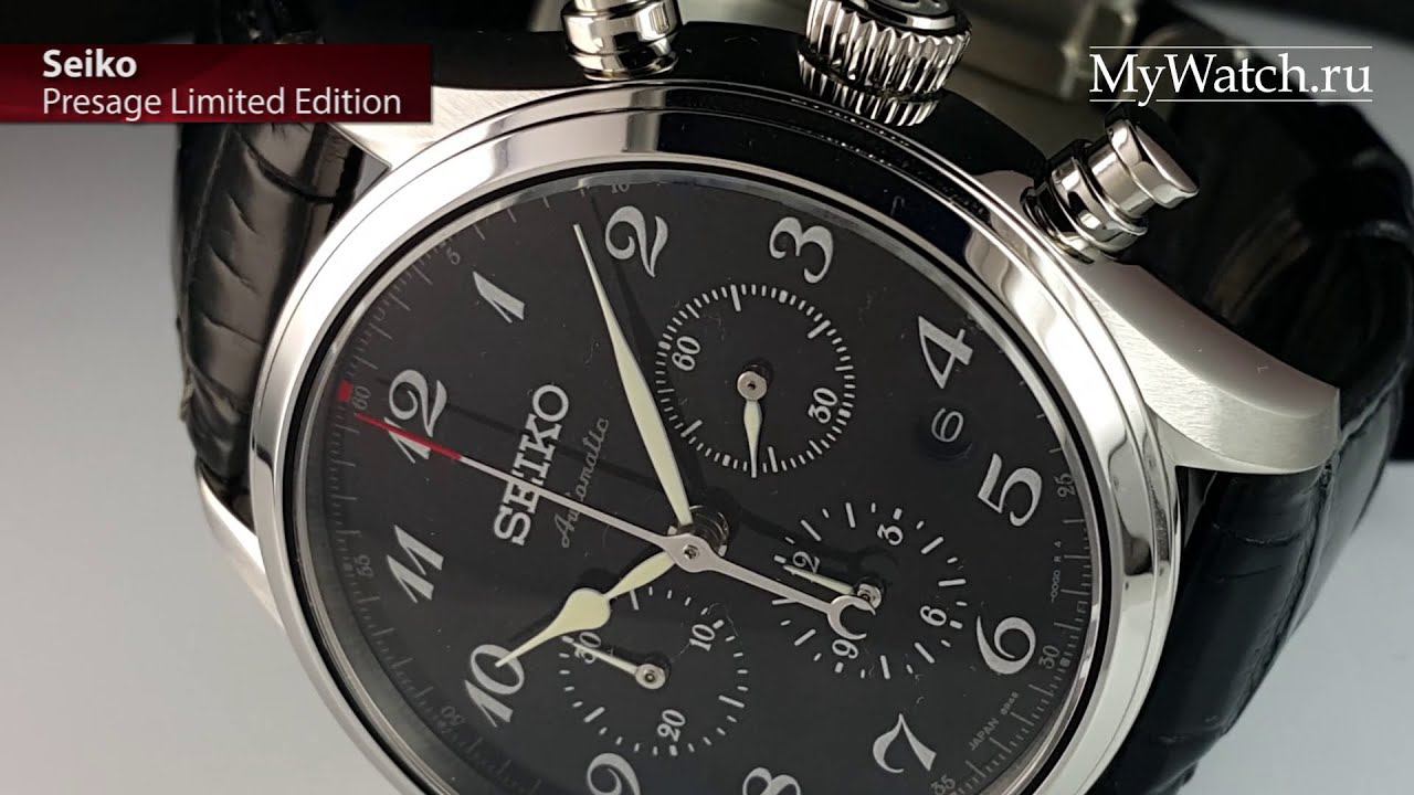 Seiko Presage обзор новых механических часов с автоподзаводом | Mywatch.ru