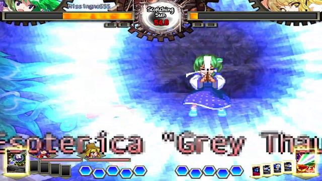 Touhou 12.3 Quick Match: Sanae vs Marisa [alt 4] (Lunatic mode) смотреть онлайн