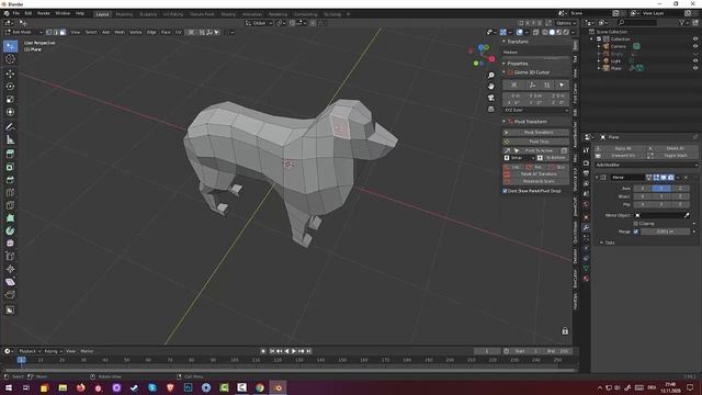 81.Blender Low Poly. Dog смотреть онлайн