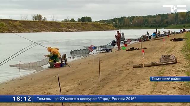 На Туре в поселке Каменка стартовал областной чемпионат по ловле донной удочкой смотреть онлайн