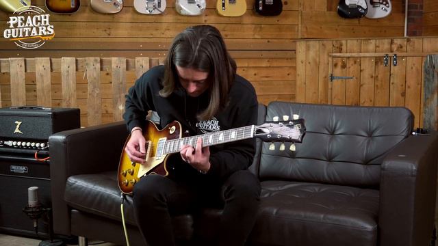 Gibson Custom Murphy Lab - '59 Les Paul Handpicked Top - Royal Teaburst - Ultra Light Aged - #91199 смотреть онлайн