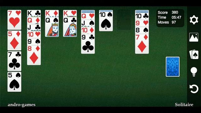 Solitaire (by Aged Studio Limited) - free offline solitaire card game for Android and iOS - gamepla смотреть онлайн