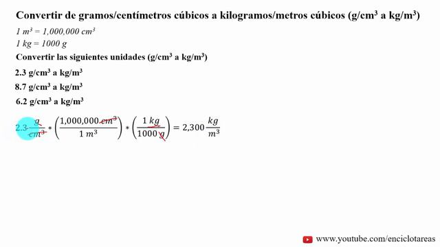 Convertir de g/cm3 a kg/m3 (Parte #2) смотреть онлайн