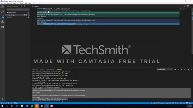 resolver conflito git lfs смотреть онлайн